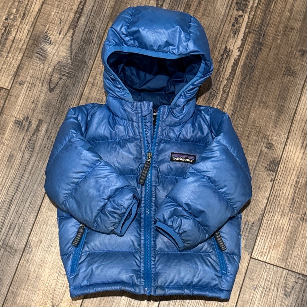 Patagonia Blue Hooded Jacket